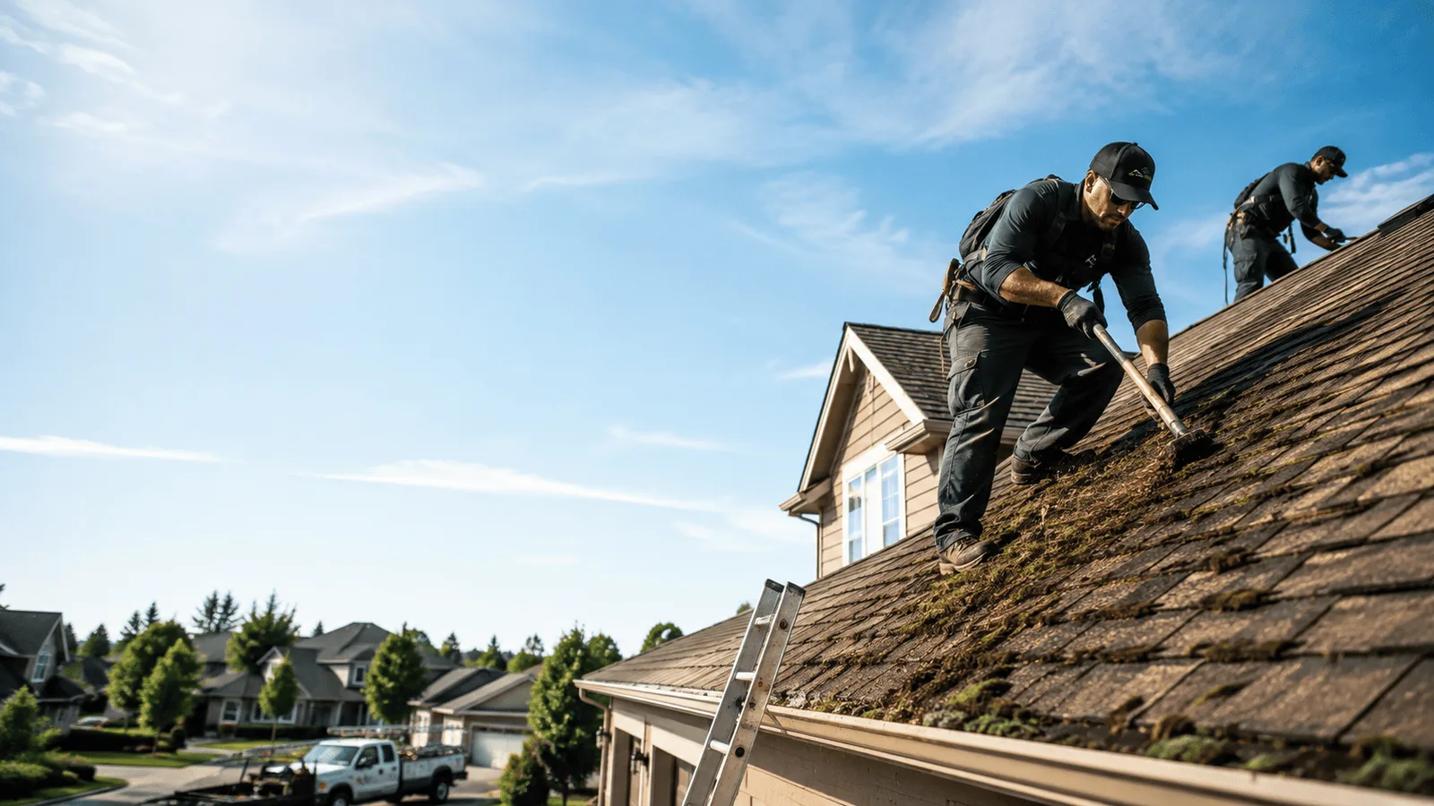 Roof Moss Removal in Washington, AR near me